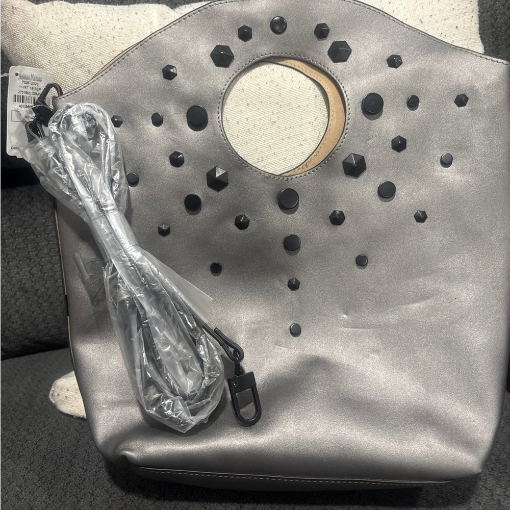 Neiman Marcus silver purse